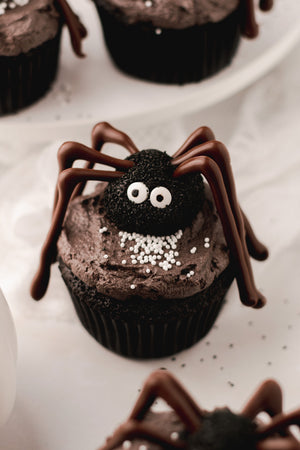 Spooky Spider Cupcakes - photo 2